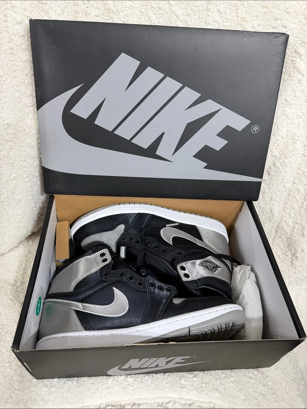 Women’s Air Jordan 1 Retro Hi OG - Black/Medium Grey-White